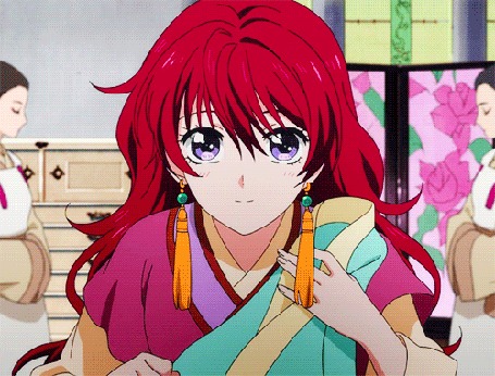 Анимация Yona / Йона из аниме Akatsuki no Yona / Рассвет Йоны