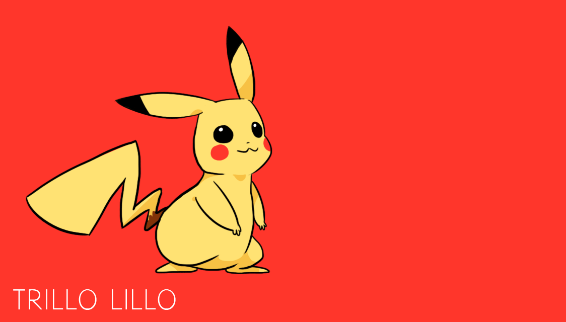 Анимация Пикачу / Pikachu из аниме Покемон / Pokemon танцует на красном фоне, by Trillo-Lillo, гифка Пикачу / Pikachu из аниме Покемон / Pokemon танцует на красном фоне, by Trillo-Lillo