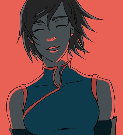 Анимация Корра / Korra из мультсериала Аватар: Легенда о Корре / Avatar: The Legend of Korra, by Zhemka