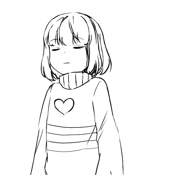 Анимация Фриск / Frisk из игры Undertale, by Minori1997, гифка Фриск / Frisk из игры Undertale, by Minori1997