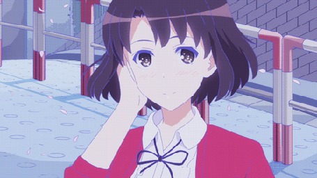 Анимация Мэгуми Като / Megumi Katou из аниме Как воспитать героиню из обычной девушки / Saenai Heroine no Sodatekata
