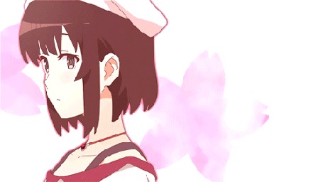 Анимация Мэгуми Като / Megumi Katou из аниме Как воспитать героиню из обычной девушки / Saenai Heroine no Sodatekata