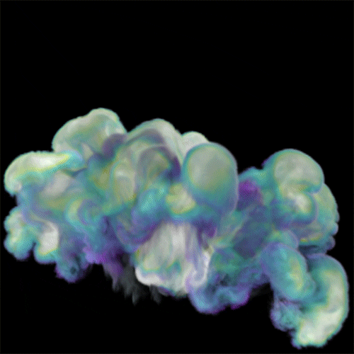 Анимация дыма на прозрачном фоне
