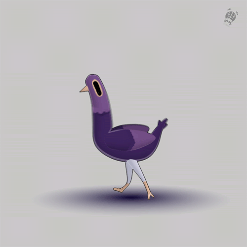 Анимация Trash Doves - это интернет-мем, созданный на основе набора наклеек, разработанного в 2016 году, в котором в разных ситуациях есть голубоватый голубь с большими глазами, гифка Trash Doves - это интернет-мем, созданный на основе набора наклеек, разработанного в 2016 году, в котором в разных ситуациях есть голубоватый голубь с большими глазами