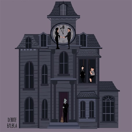 Анимация The Addams Family / Семейка Аддамс, by DebbieBalboa