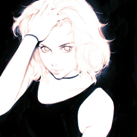 Анимация Процесс рисования девушки, by Kuvshinov Ilya
