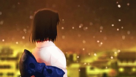 Анимация Аниме Граница пустоты 1: Вид с высоты / Kara no Kyoukai 1: Fukan Fuukei, Shiki Regi / Шики Реги
