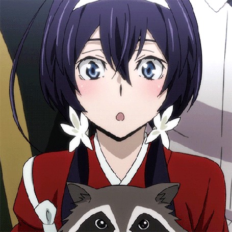 Анимация Кека Изуми / Kyouka Izumi из аниме Великий из бродячих псов / Bungou Stray Dogs