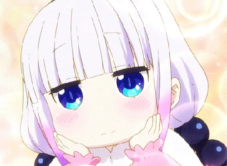 Анимация Канна Камуи / Kanna Kamui из аниме Дракон-горничная Кобаяши / Kobayashi-san Chi no Maid Dragon