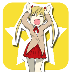 Анимация Eri Sawachika / Эри Саватика из аниме School Rumble / Школьный переполох, by jehanaruto, гифка Eri Sawachika / Эри Саватика из аниме School Rumble / Школьный переполох, by jehanaruto