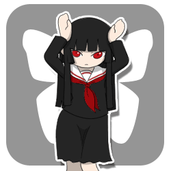 Анимация Ai Enma / Ай Энма из аниме Jigoku Shoujo / Адская девочка, by jehanaruto, гифка Ai Enma / Ай Энма из аниме Jigoku Shoujo / Адская девочка, by jehanaruto