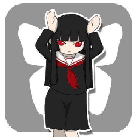 Анимация Ai Enma / Ай Энма из аниме Jigoku Shoujo / Адская девочка, by jehanaruto
