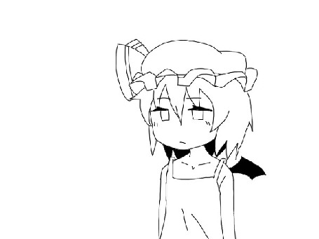 Анимация Flandre Scarlet / Фландр Скарлет из игры Touhou Project / Проект Восток