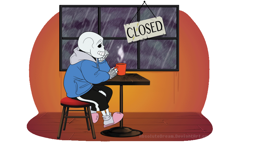 Анимация Sans / Санс из игры Undertale, by AbsoluteDream, гифка Sans / Санс из игры Undertale, by AbsoluteDream