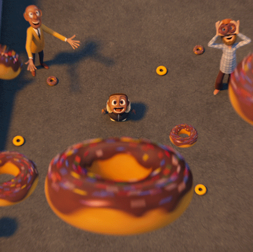 Анимация Кадры из мультфильма Cloudy with a Chance of Meatballs / Облачно, возможны осадки в виде фрикаделек, гифка Кадры из мультфильма Cloudy with a Chance of Meatballs / Облачно, возможны осадки в виде фрикаделек