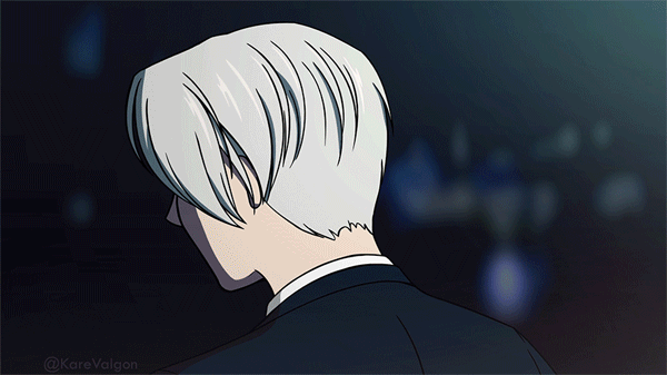 Анимация Victor Nikiforov / Виктор Никифоров из аниме Yuri! on Ice / Юри на льду, by Kare-Valgon, гифка Victor Nikiforov / Виктор Никифоров из аниме Yuri! on Ice / Юри на льду, by Kare-Valgon