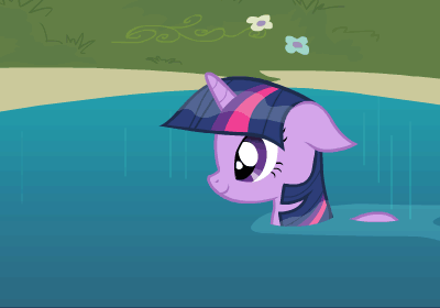 Анимация Пони плывет в реке, мультфильм My Little Pony: Friendship Is Magic / Дружба — это чудо, гифка Пони плывет в реке, мультфильм My Little Pony: Friendship Is Magic / Дружба — это чудо