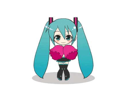 Анимация Vocaloid Hatsune Miku / Вокалоид Хатсунэ Мику, гифка Vocaloid Hatsune Miku / Вокалоид Хатсунэ Мику