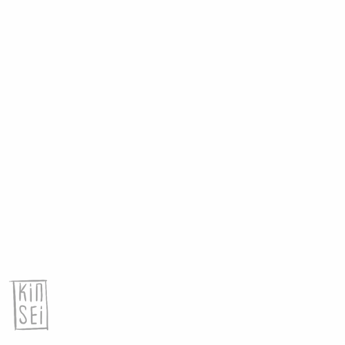 Анимация Сова на белом фоне, by Kin-Sei, гифка Сова на белом фоне, by Kin-Sei