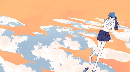 Анимация Акира Тачибана / Akira Tachibana кружится по лужам, Koi wa Ameagari in You ni или After the Rain / Любовь похожа на прошедший дождь