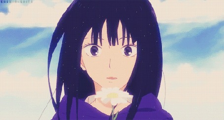 Анимация Куронума Савако / Kuronuma Sawako из аниме Kimi ni Todoke / Дотянуться до тебя