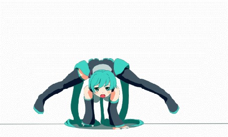 Анимация Vocaloid Hatsune Miku / Вокалоид Хатсунэ Мику