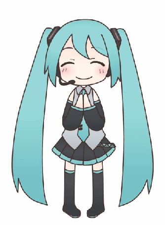 Анимация Vocaloid Hatsune Miku / Вокалоид Хатсунэ Мику