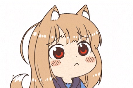 Анимация Holo / Horo / Холо / Хоро из аниме Волчица и пряности / Spice and Wolf / Ookami to Koushinryou