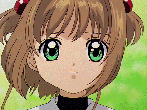 Анимация Сакура Киномото / Sakura Kinomoto из аниме Сакура - собирательница карт / Card captor sakura, гифка Сакура Киномото / Sakura Kinomoto из аниме Сакура - собирательница карт / Card captor sakura