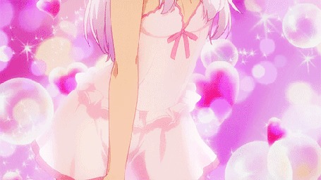 Анимация Chloe von Einzbern / Хлоя фон Айнцберн из аниме Fate / kaleid liner Prisma Illya 2wei!/Судьба / Девочка-волшебница Иллия 2