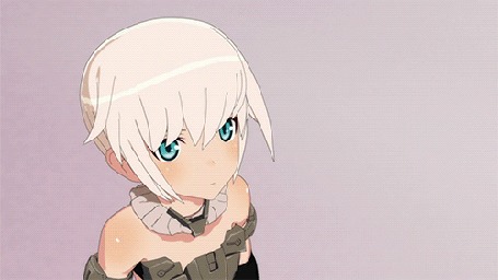 Анимация Gourai / Шторм из аниме Frame Arms Girl / Девушки Фрейм Армс
