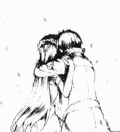 Анимация Asuna Yuuki / Асуна Юки и Kazuto Kirigaya / Кадзуто Киригая из аниме Sword Art Online / Мастера меча онлайн