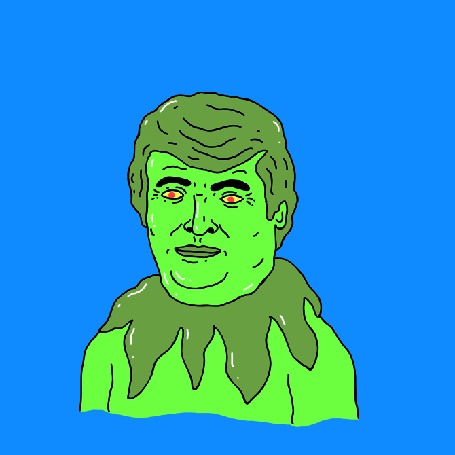 Анимация Donald Trump / Дональд Трамп в образе the Grinch / Гринча — похитителя Рождества (TRUMP)