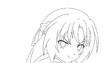Анимация Shion Sonozaki / Сион Сонодзаки из аниме Higurashi no Naku Koro ni / Когда плачут цикады