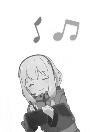 Анимация Sagiri Izumi / Сагири Изуми из аниме Eromanga-sensei / Эроманга-сэнсэй в наушниках с микрофоном рисует на планшете и поет, гифка Sagiri Izumi / Сагири Изуми из аниме Eromanga-sensei / Эроманга-сэнсэй в наушниках с микрофоном рисует на планшете и поет