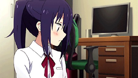 Анимация Kirie Motoba / Кириэ Мотоба из аниме Himouto! Umaru-chan / Двуличная сестренка Умару!