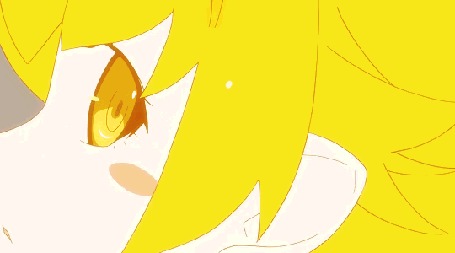 Анимация Oshino Shinobu / Осино Синобу из аниме Bakemonogatari / Истории монстров