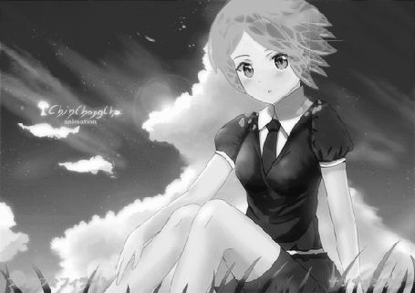 Анимация Phosphophyllite / Фосфофиллит из аниме Houseki no Kuni / Страна самоцветов, by chinchongcha