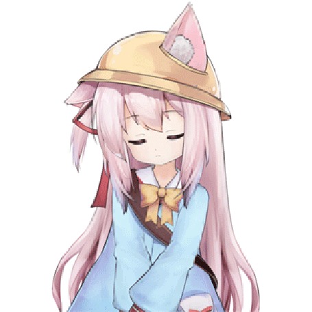 Анимация Kisaragi / Кисараги из игры Azur Lane засыпает