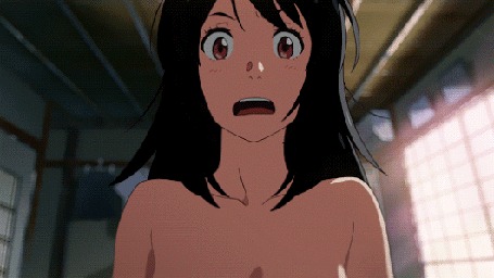 Анимация Miyamizu Mitsuha / Миямизу Митсуха из аниме Kimi no Na wa / Твое имя