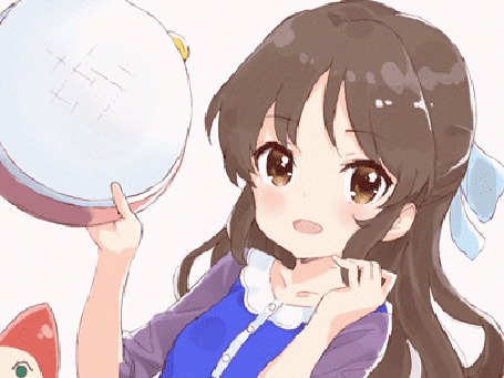 Анимация Arisu Tachibana. Арису Татибана из аниме The iDOLM@STER Cinderella Girls 2nd Season / Идолмастер: Девушки-золушки 2