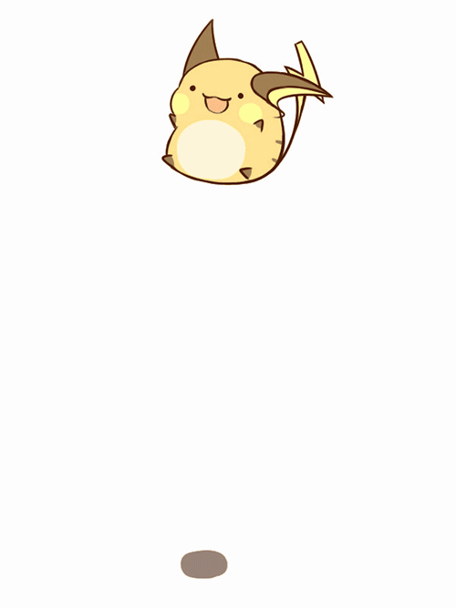 Анимация Raichu / Райчу из аниме Pokemon / Покемон, гифка Raichu / Райчу из аниме Pokemon / Покемон
