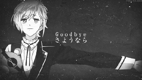 Анимация Сакамаки Канато / Sakamaki Kanato из аниме Дьявольские Возлюбленные / Diabolik Lovers (Goodbye / прощай)