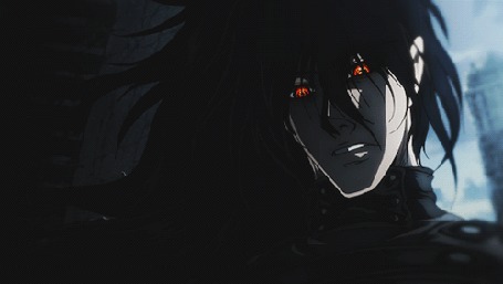 Анимация Alucard / Алукард из аниме Hellsing / Хеллсинг