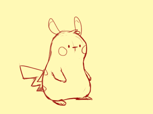Анимация Pikachu / Пикачу из аниме Pokemon / Покемон, by kappadori, гифка Pikachu / Пикачу из аниме Pokemon / Покемон, by kappadori