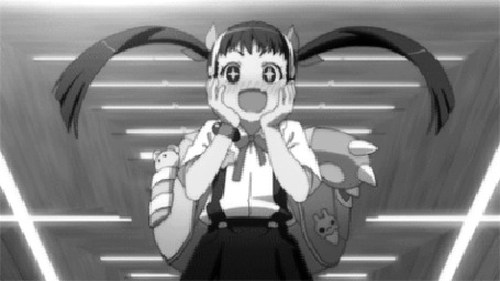 Анимация Mayoi Hachikuji / Маей Хатикудзи из аниме Bakemonogatari / Истории монстров
