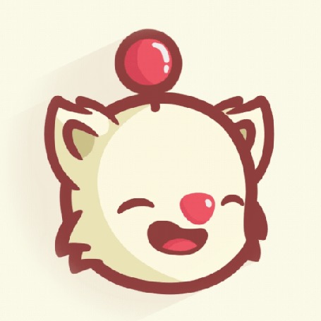 Анимация Moogle / Мугл из игры Final Fantasy / Последняя Фантазия