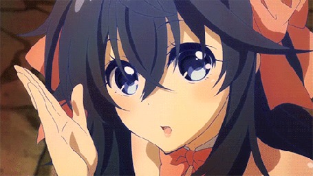 Анимация Ako Tamaki / Ако Тамаки из аниме Netoge no Yome wa Onnanoko ja Nai to Omotta?/А ты думал, что твоя жена в онлайн-игре на самом деле не девушка?