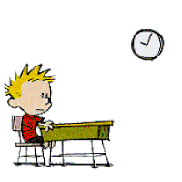 Анимация Calvin / Кальвин, скучая на уроке, представляет себя в мечтах летающим на птеродактиле, несущимся верхом на мастодонте, а заканчиваются мечты очень прозаично, ударом линейки учительницы по парте (WHAP), гифка Calvin / Кальвин, скучая на уроке, представляет себя в мечтах летающим на птеродактиле, несущимся верхом на мастодонте, а заканчиваются мечты очень прозаично, ударом линейки учительницы по парте (WHAP)
