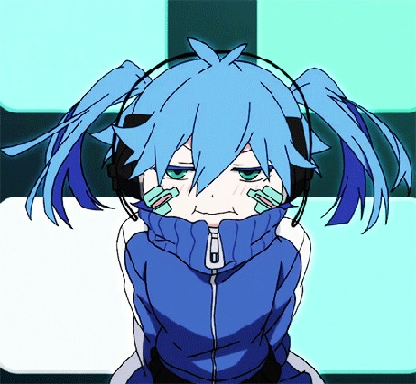 Анимация Enomoto Takane / Эномото Таканэ из аниме Kagerou Project / Призрачный проект